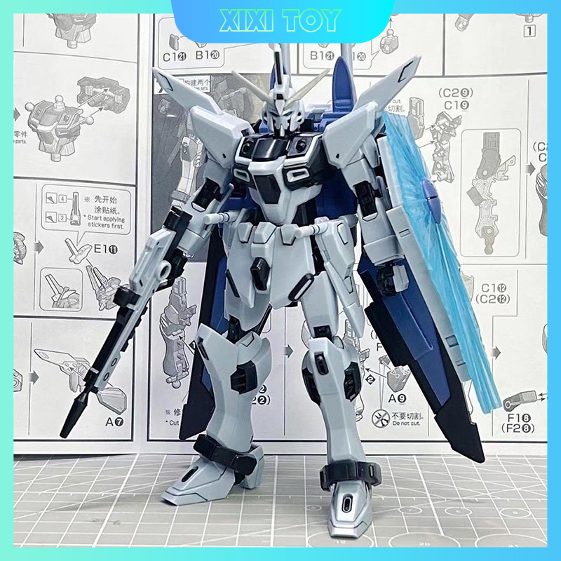 XD HG 1/144 ZGMF-X19A INFINITE - Bandai Gundam Hg ulasan dan harga