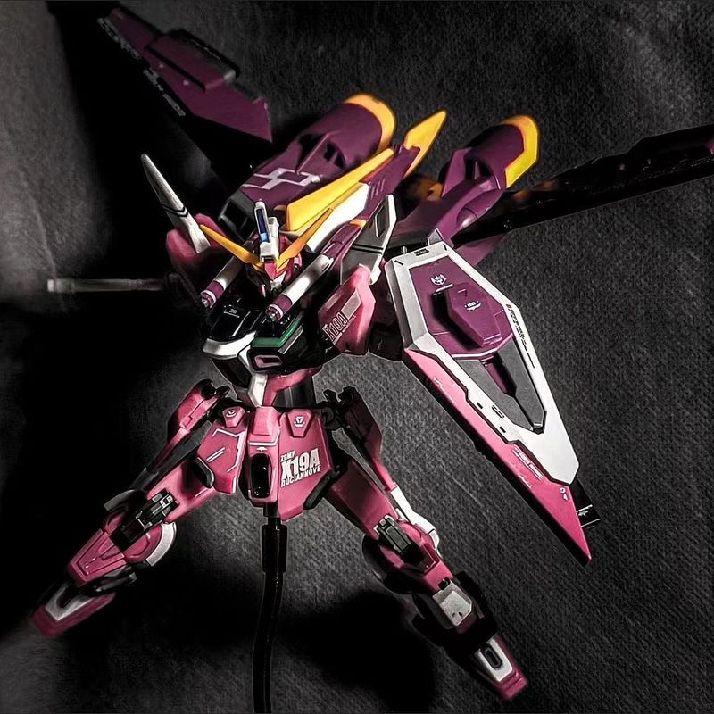 XD HG 1/144 ZGMF-X19A INFINITE - Bandai Gundam Hg ulasan dan harga
