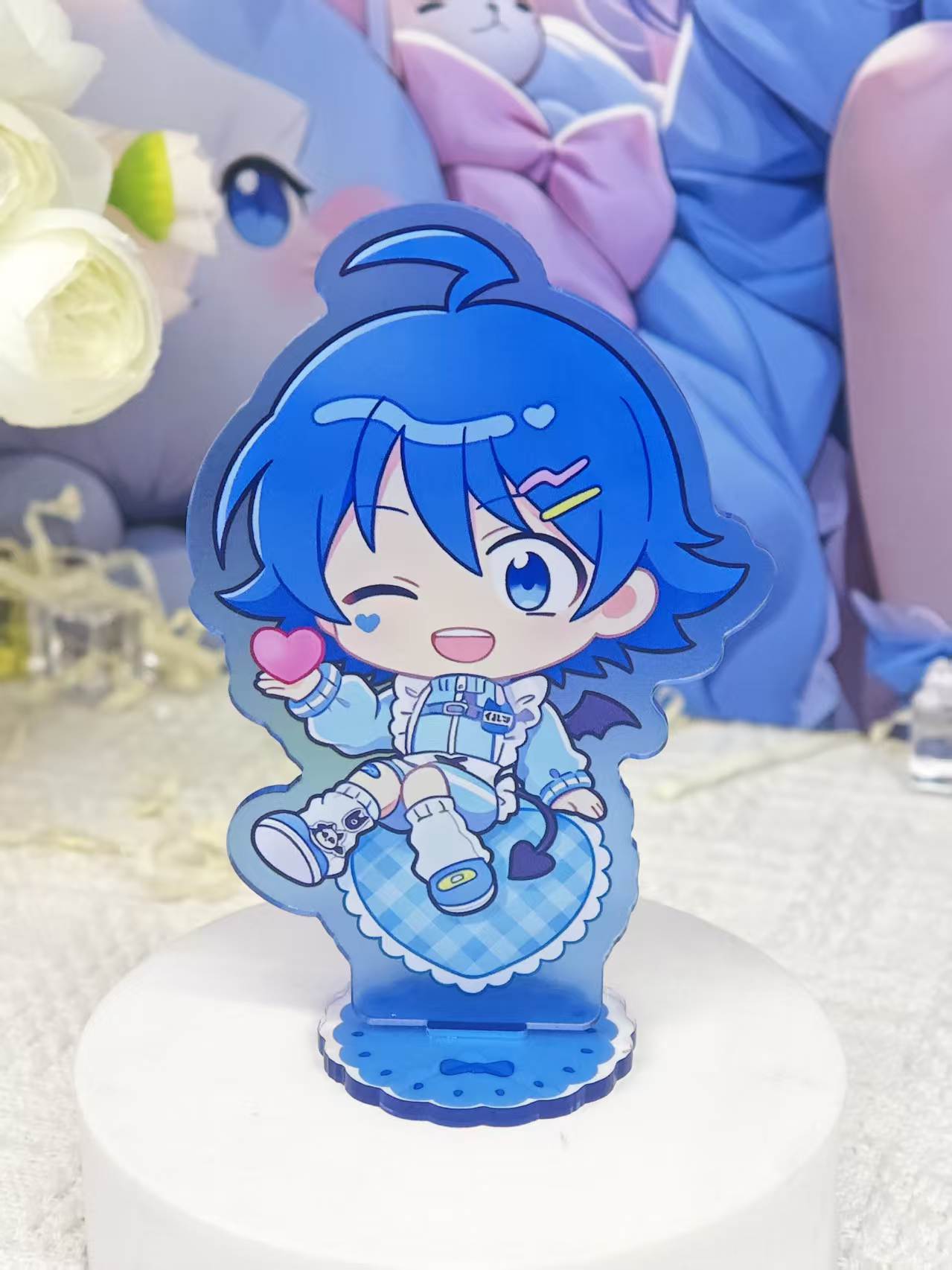 Iruma-kun Chibi Maid Style Acr - Anime Merchandise Collection ulasan dan harga