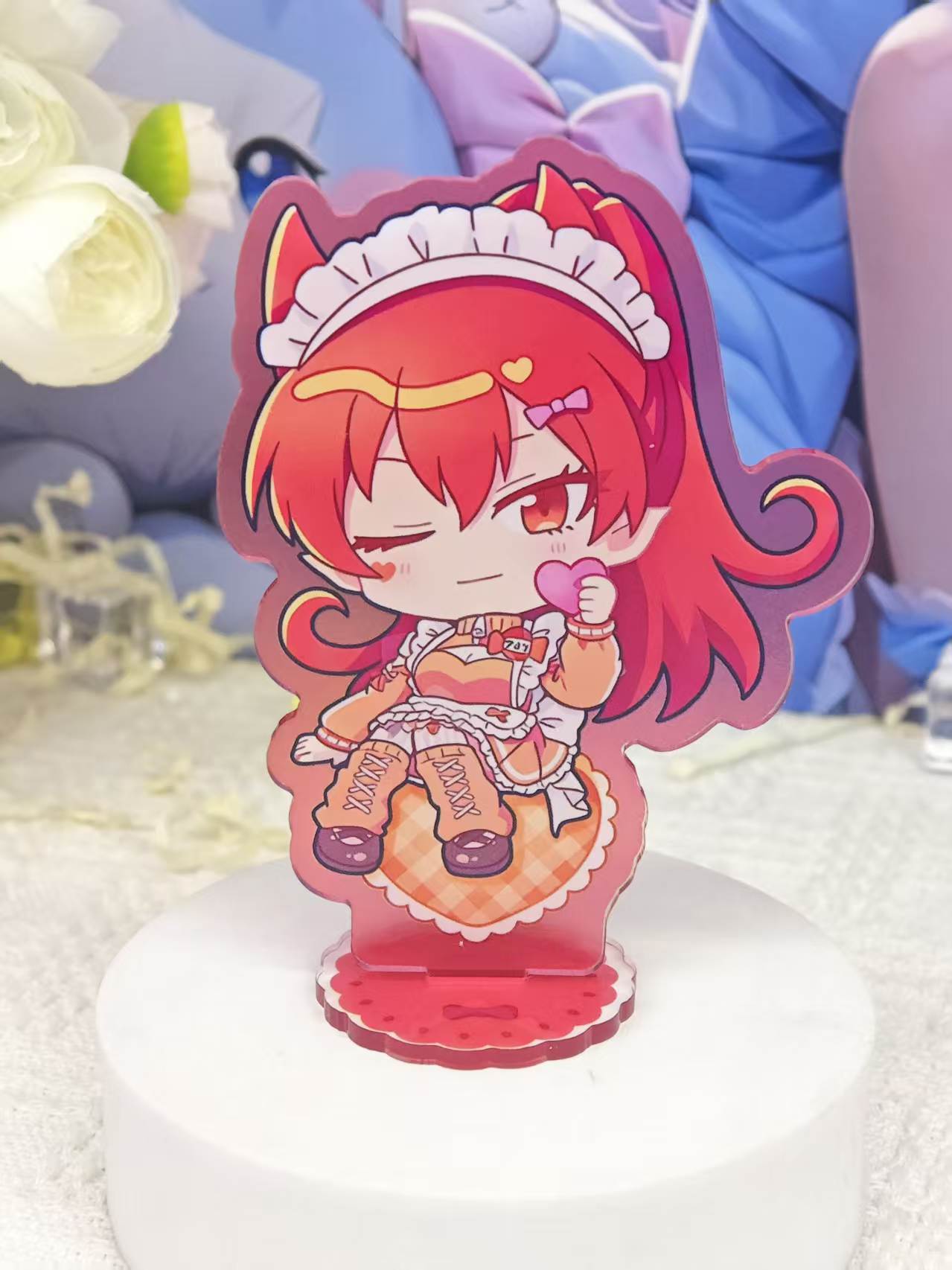 Iruma-kun Chibi Maid Style Acr - Anime Merchandise Collection ulasan dan harga